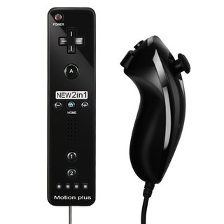 Controle Remoto Sem Fio Controlador Gamepad Para Nintendo Wii Nunchuck Nintend Remote Motion Plus Joypad Joystick De Opcional