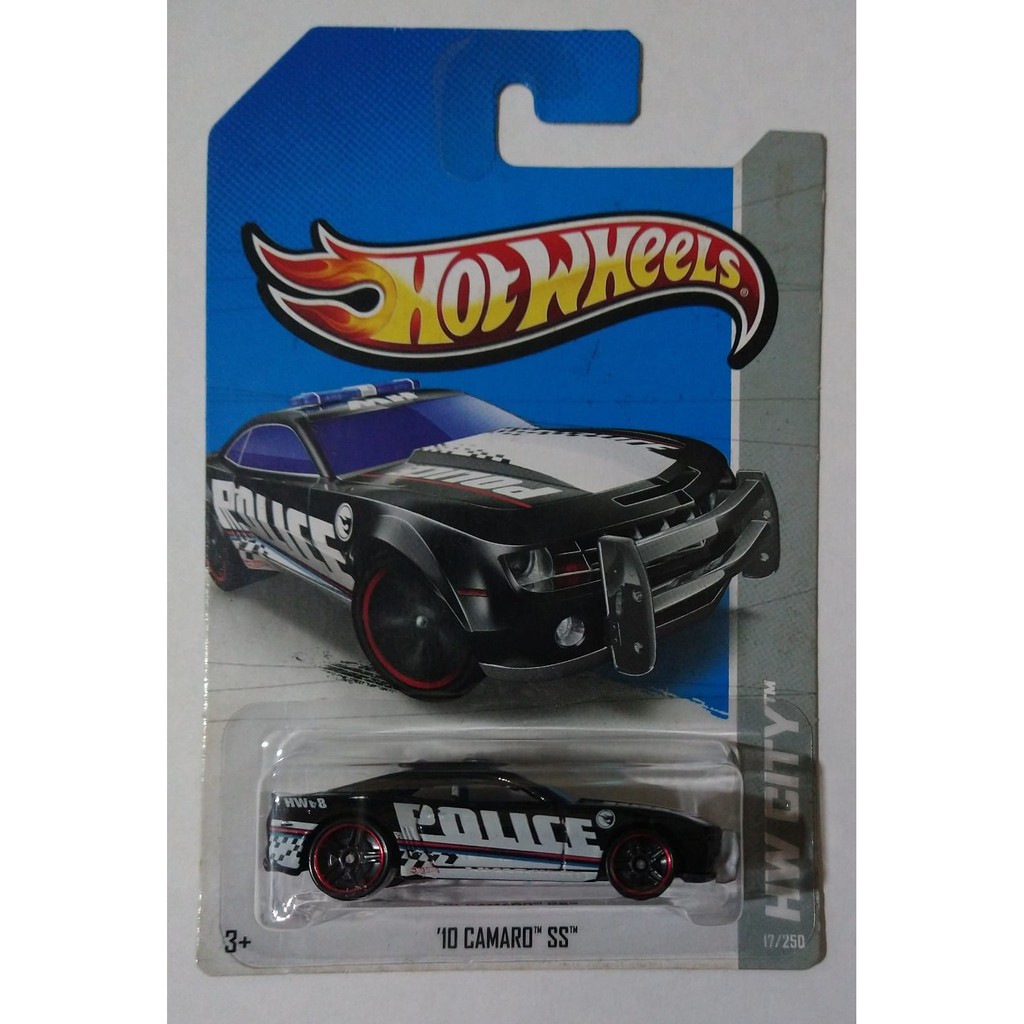 Hot Wheels - '10 Camaro SS viatura da polícia 2013 (T-HUNT) - X1673 |  Shopee Brasil