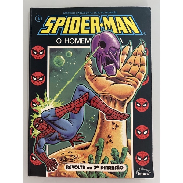 Spider-man: O Homem Aranha 3 - Revolta Na 5ª Dimensão - 1982 gibi hq quadrinho