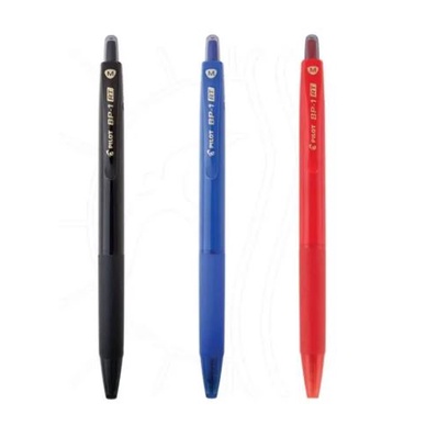 Caneta Esferográfica Média Ret BP-1 RT 1.0mm (Azul Preto Vermelho) - Pilot em Oferta na Shopee