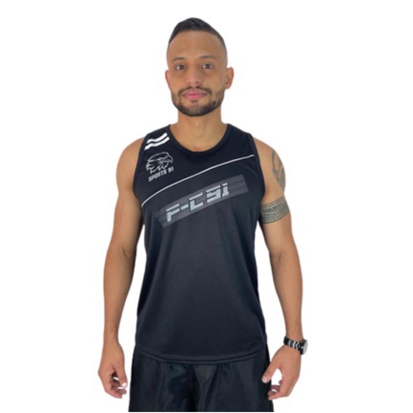 Camisa Camiseta Regata Masculina Dry Fit Fitness Treino Academia Corrida Ciclismo Cross **Oferta**