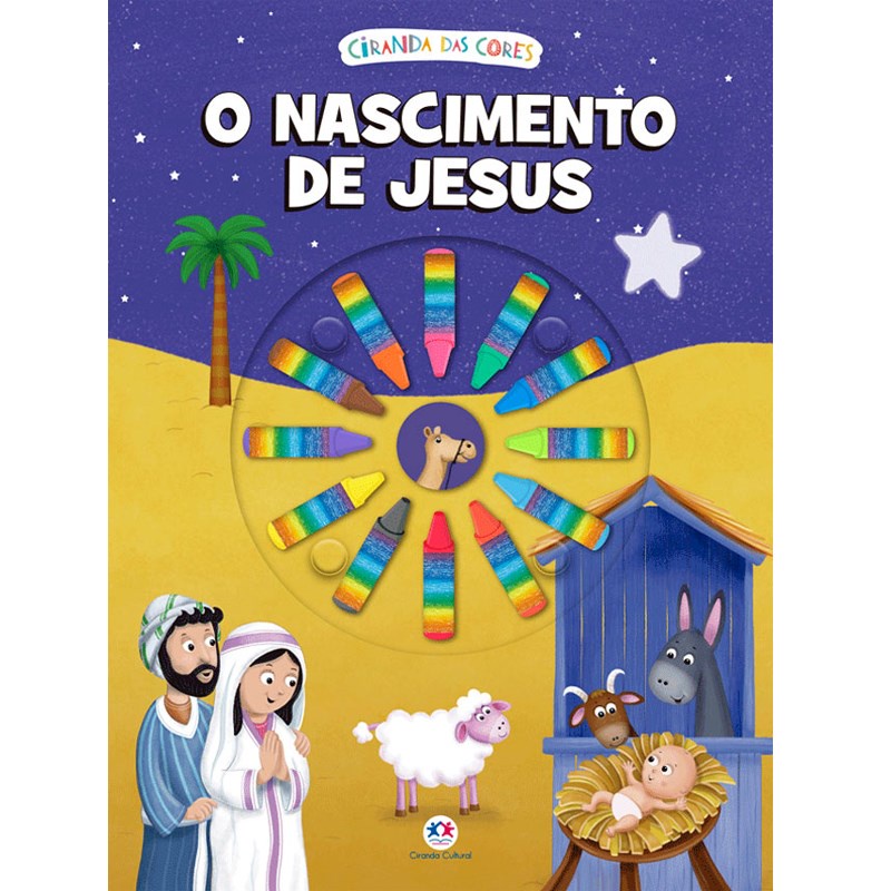 O Nascimento de Jesus | Ciranda Cores em Oferta na Shopee