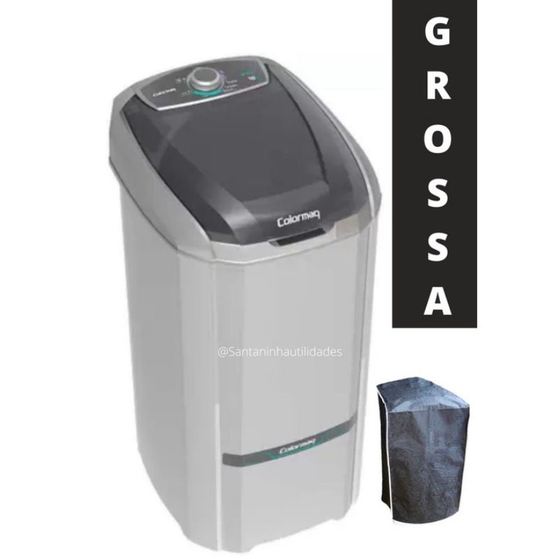 Capa para tanquinho de lavar roupa sem esfregador colormaq,suggar,arno,atlas em Oferta na Shopee