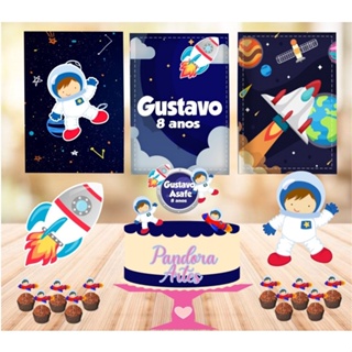 Kit festa Astronauta em Oferta na Shopee