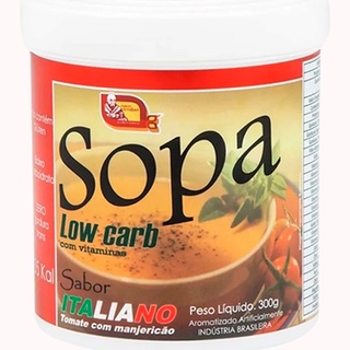 Sopa Low Carb Com Vitaminas 300g Sabor Italiano