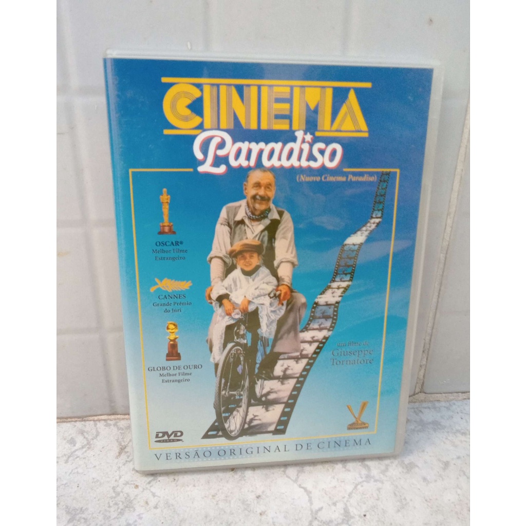 DVD Cinema Paradiso - filme Giuseppe Tornatore