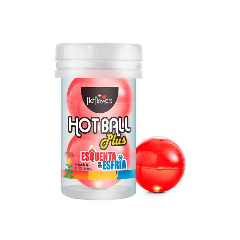 Bolinhas Explosivas com Efeito que Esquenta e Esfria - Hot Flowers Hot Ball Plus - 2 Unidades em Oferta na Shopee