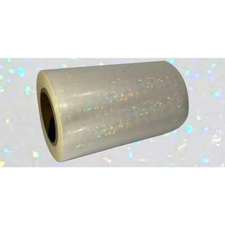Bopp Holografico (3d Caquinhos) Brilho 22cm X 10 Metros Top de Linha