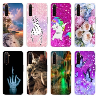 Capa Flexível De Tpu Anime Para Realme 6 / 6 Pro / Realme6 / Rmx2001 / Realme 6 Pro / Rmx2061