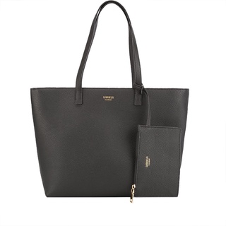 Bolsa Shopping Bag Grande Gabriela Essenciais com Niqueleira Preto