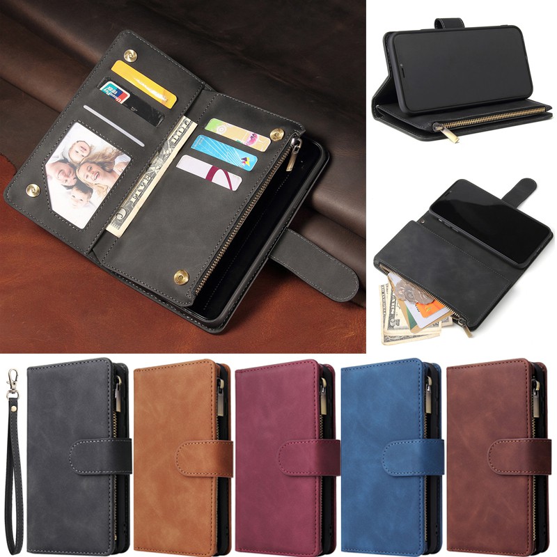 Funda Tipo Cartera De Cuero PU Para Xiaomi Redmi 9A – Con Soporte Y Ranura Para Tarjetas