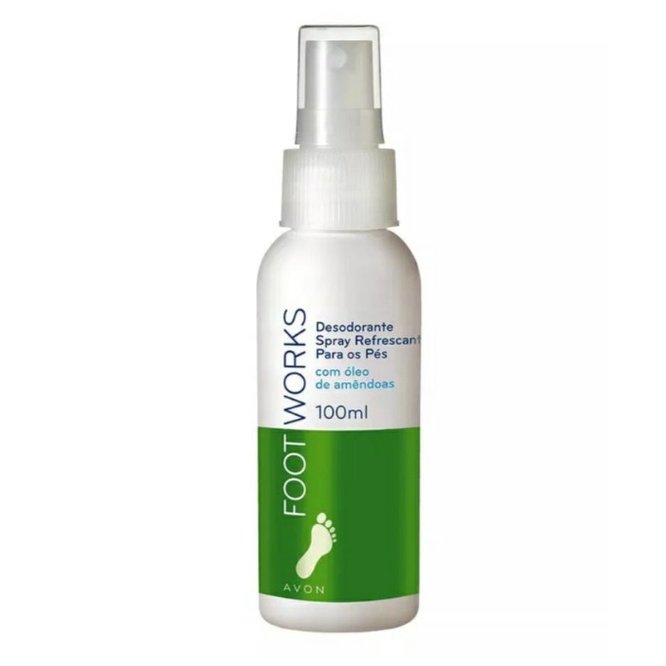 Desodorante Spray Refrescante Para os Pés Foot Works - 100ml