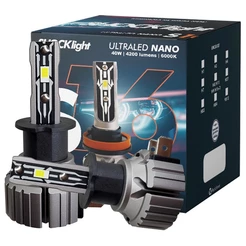 Par De Lâmpadas Ultraled Shocklight S16 Nano 40w H3 Automotivo 6000k