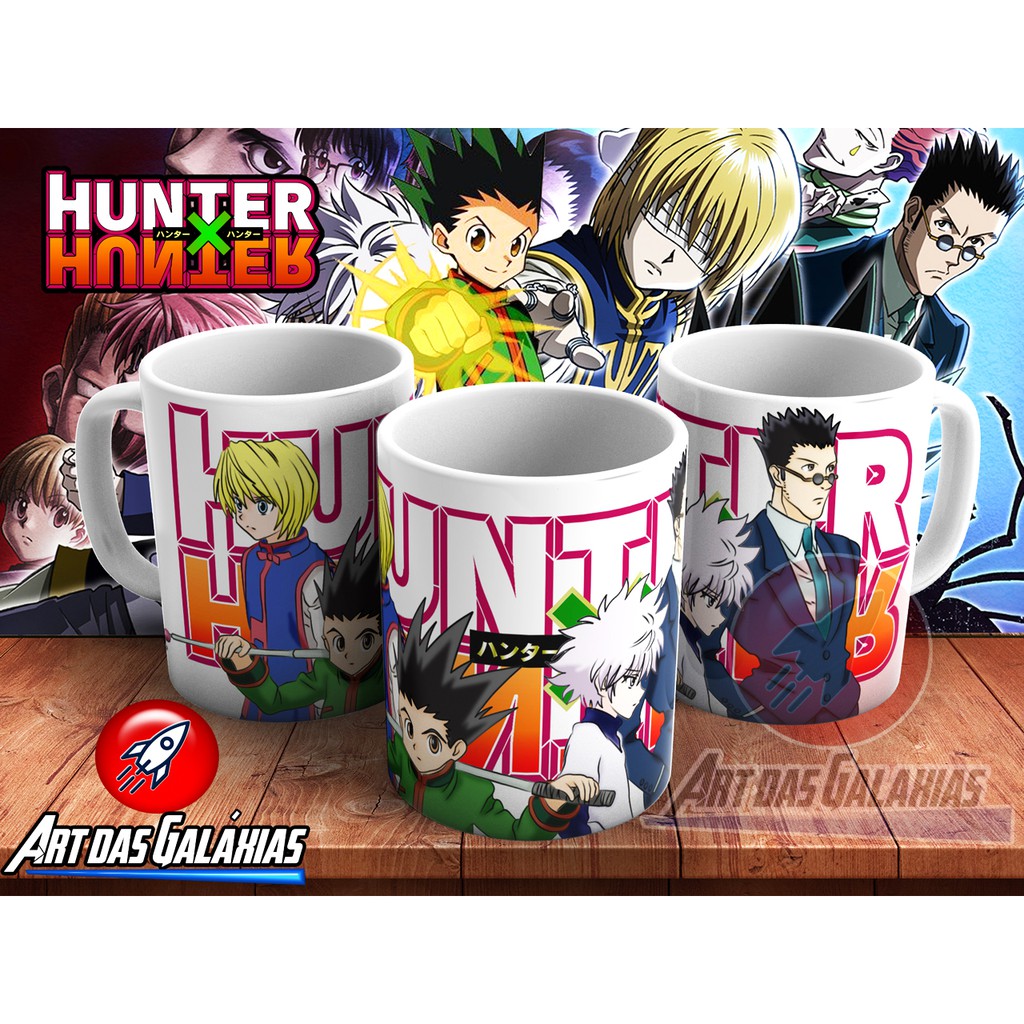 Caneca Cerâmica Hunter x Hunter Modelo 2