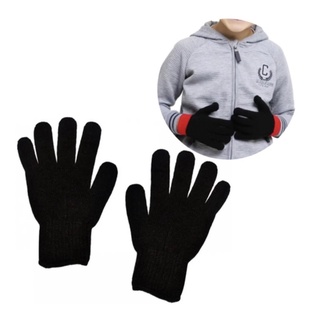 Luva Infantil Lã Inverno Frio Aquece Unisex no aleatorio