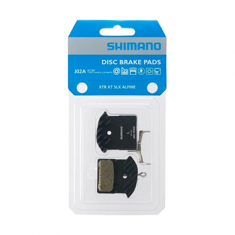 Pastilha de Freio Shimano Deore - SLX - XT - XTR - Alfine Ice Tech J02A - PRETO