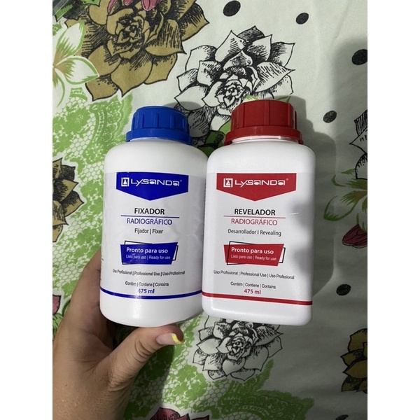 Revelador e Fixador radiografico | Shopee Brasil