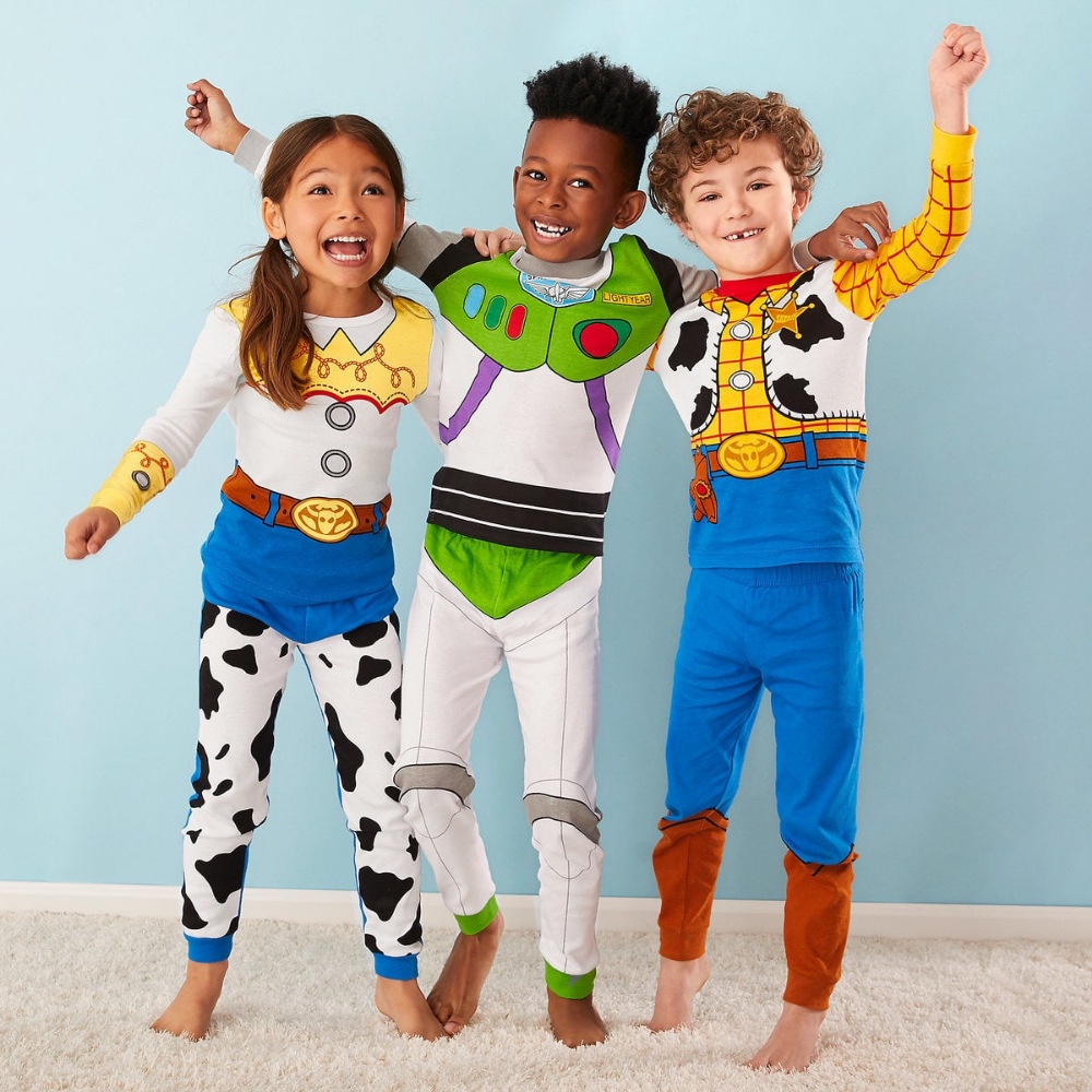 Conjunto De Roupa Infantil De Algodão Com Estampa De Aranha Para Meninos/Meninas De 2-7 Anos