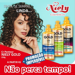 Creme Pentear Niely Gold 250g - Todos Os Tipos
