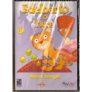 Dvd Edelberto O Tigre - Novos Amigos Vol.2 lacrado