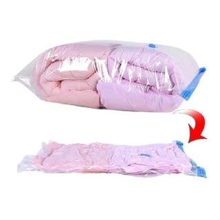 Saco Organizador A Vácuo Para Viagem Prático E Fácil 60X80, 50X60 E 100X70 TOP ÚTIL