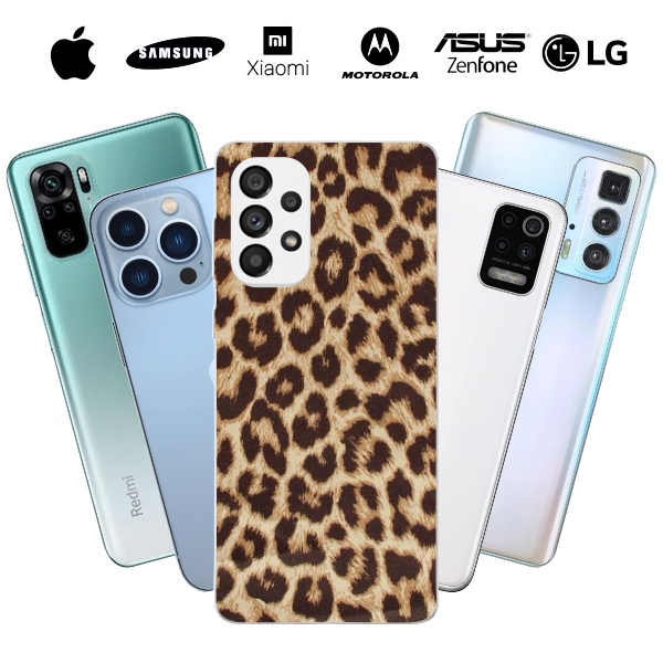 Capinha Capa Case Personalizada Pele de onça - Disponível para Android e iPhone