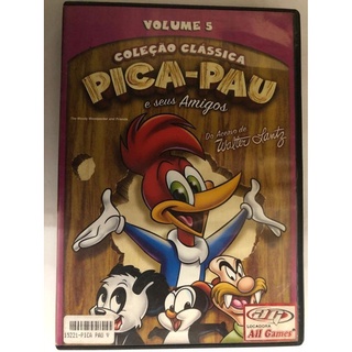 Pica pau E Seus Amigos.1,2,3,4,5,6 - Dvd Usado