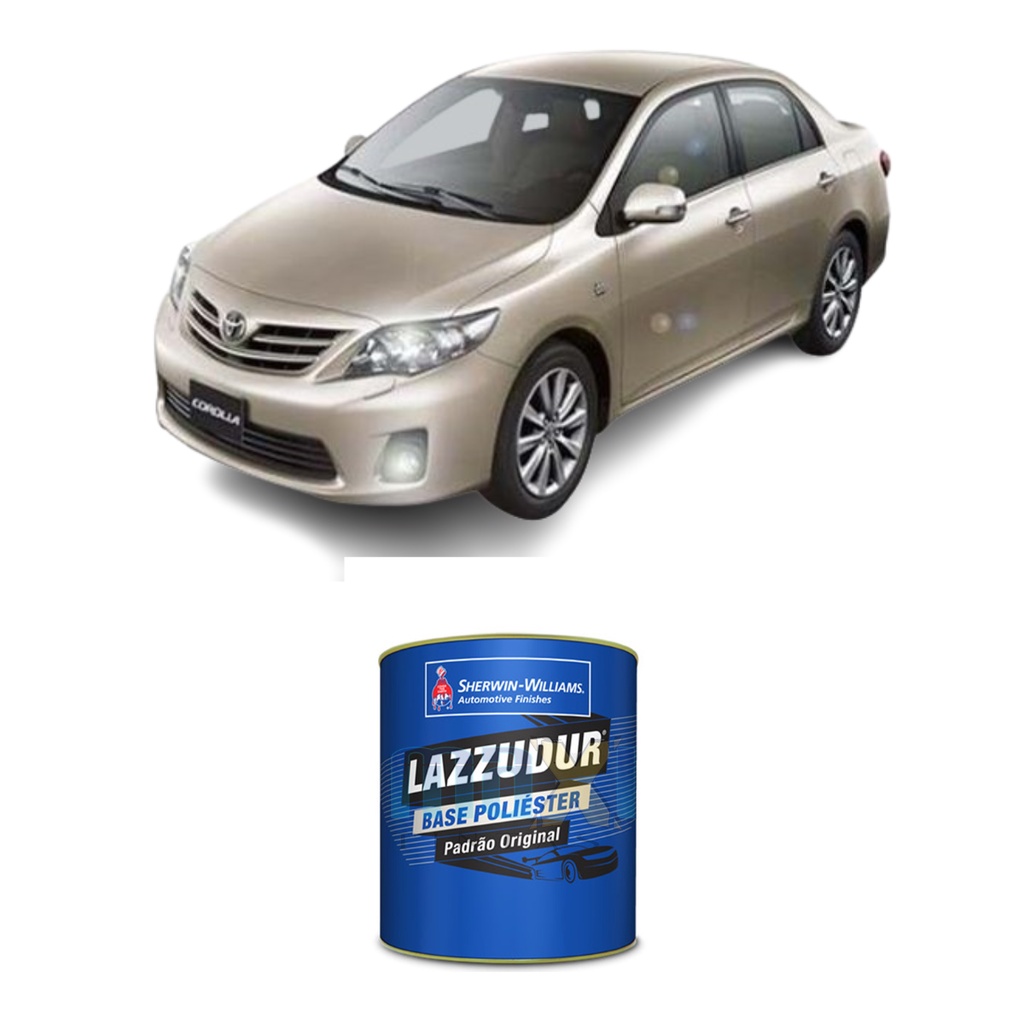 TINTA AUTOMOTIVA BEGE AMBAR MET - 4N3 TOYOTA 900ML | Shopee Brasil