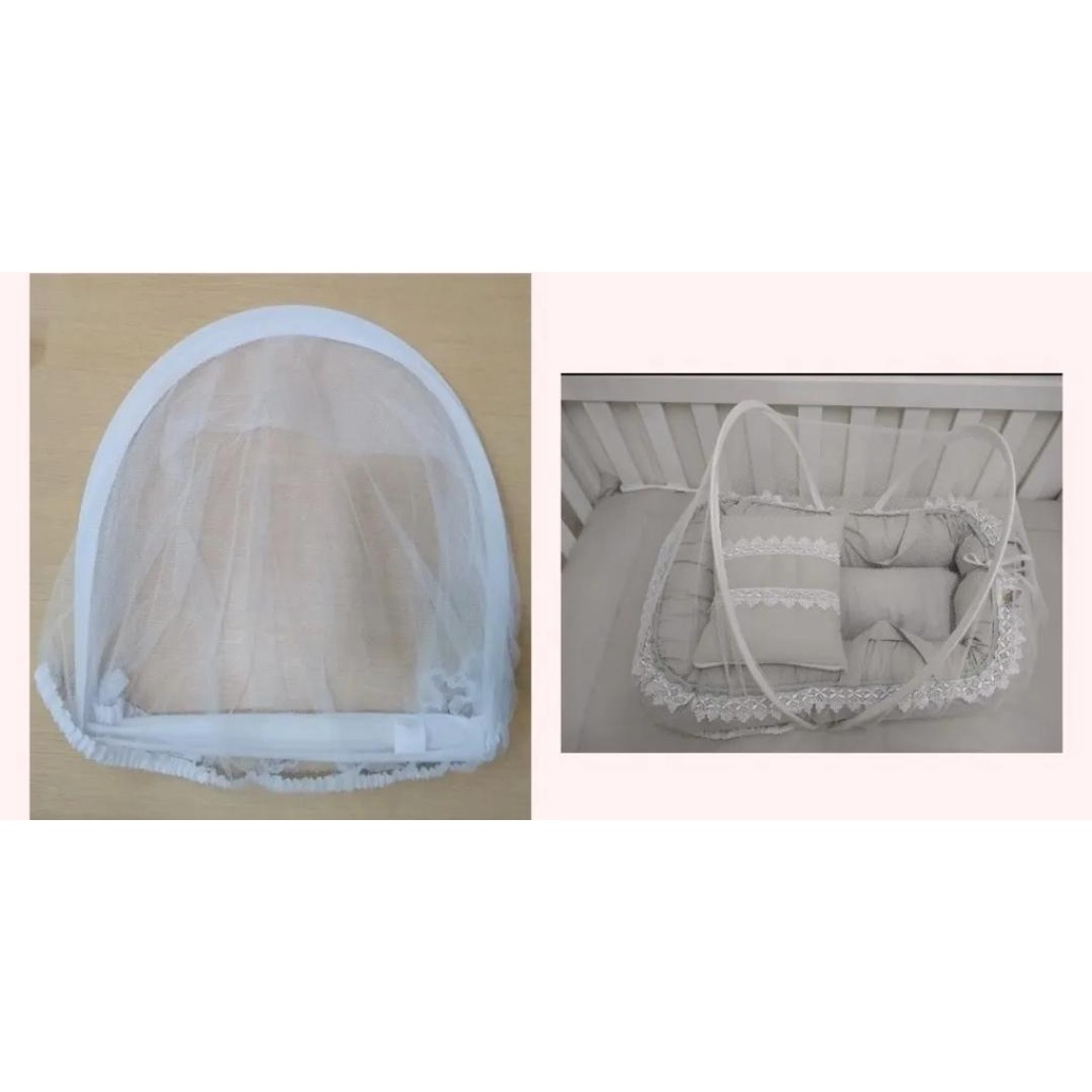 Mosquiteiro para Ninho Redutor branco cor unica em Oferta na Shopee