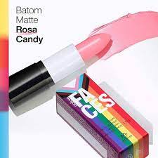 Batom Matte Natura Faces Rosa Candy 3,5g - Original - Queima de estoque  Validade: 10/2022 | Shopee Brasil