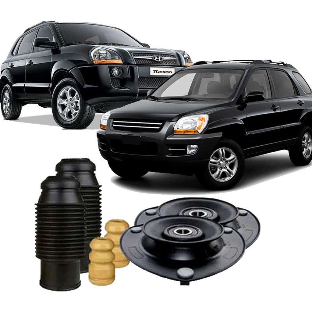 Kit Batentes Amortecedor Dianteiro Tucson 2006 2007 2008  A 2016 Kia Sportage 2004 2005 2006 A 2010
