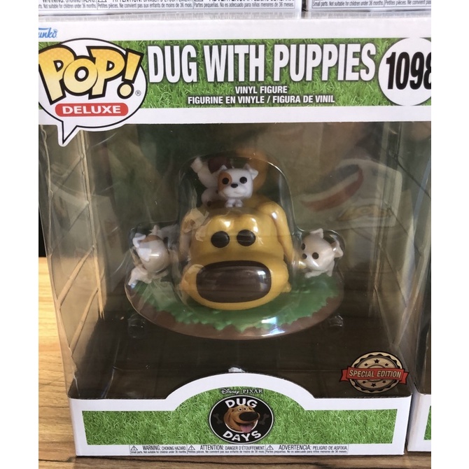 Funko Pop Dug with Puppies 1090 Shopee Brasil