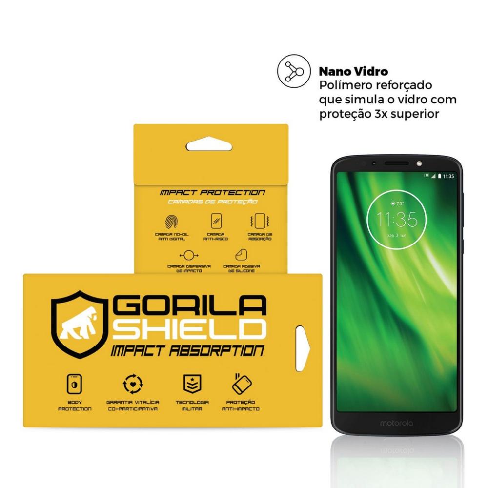 Película de Nano Vidro para Motorola Moto G6 Play - Gorila Shield
