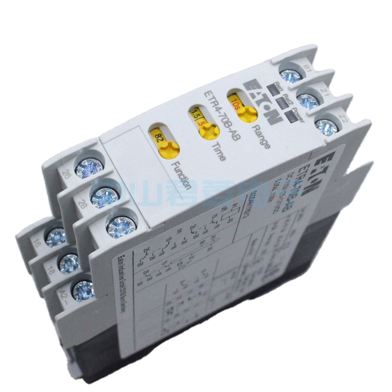 Relé De Tempo HB ETR4-70B-AB 110VDC Multifuncional AC 220VDC Temporizador Ajustável