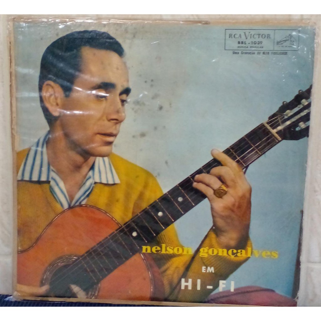 LP Vinil Nelson Gonçalves em Hi-Fi | 1959 | RCA Victor | Samba-Canção | Prensagem Original de Época