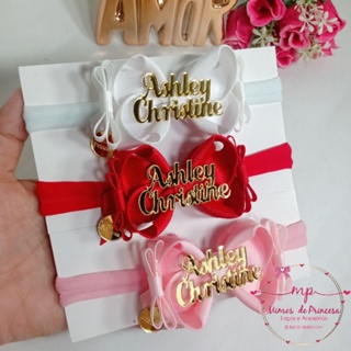 ~kit de laços rn com nome em Oferta na Shopee