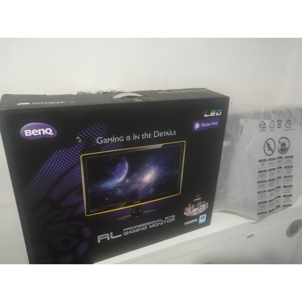 Benq Rl2240he Fullhd 60hz 1ms Shopee Brasil