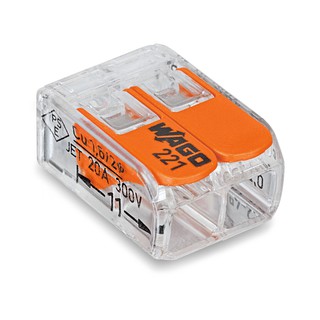 Conector emenda para fios Wago 221-412 10 Peças