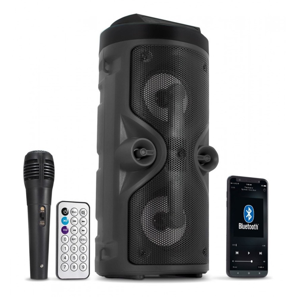 Caixa De Som Bluetooth Caixa de som bluetooth grande Amplificada Ketchup KT-S13 Usb Fm Usb Aux Karaokê Microfone