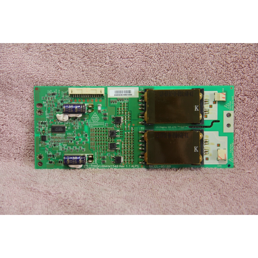 PLACA INVERTER LG 32LF20FR 6632L-0518B REV.1.1