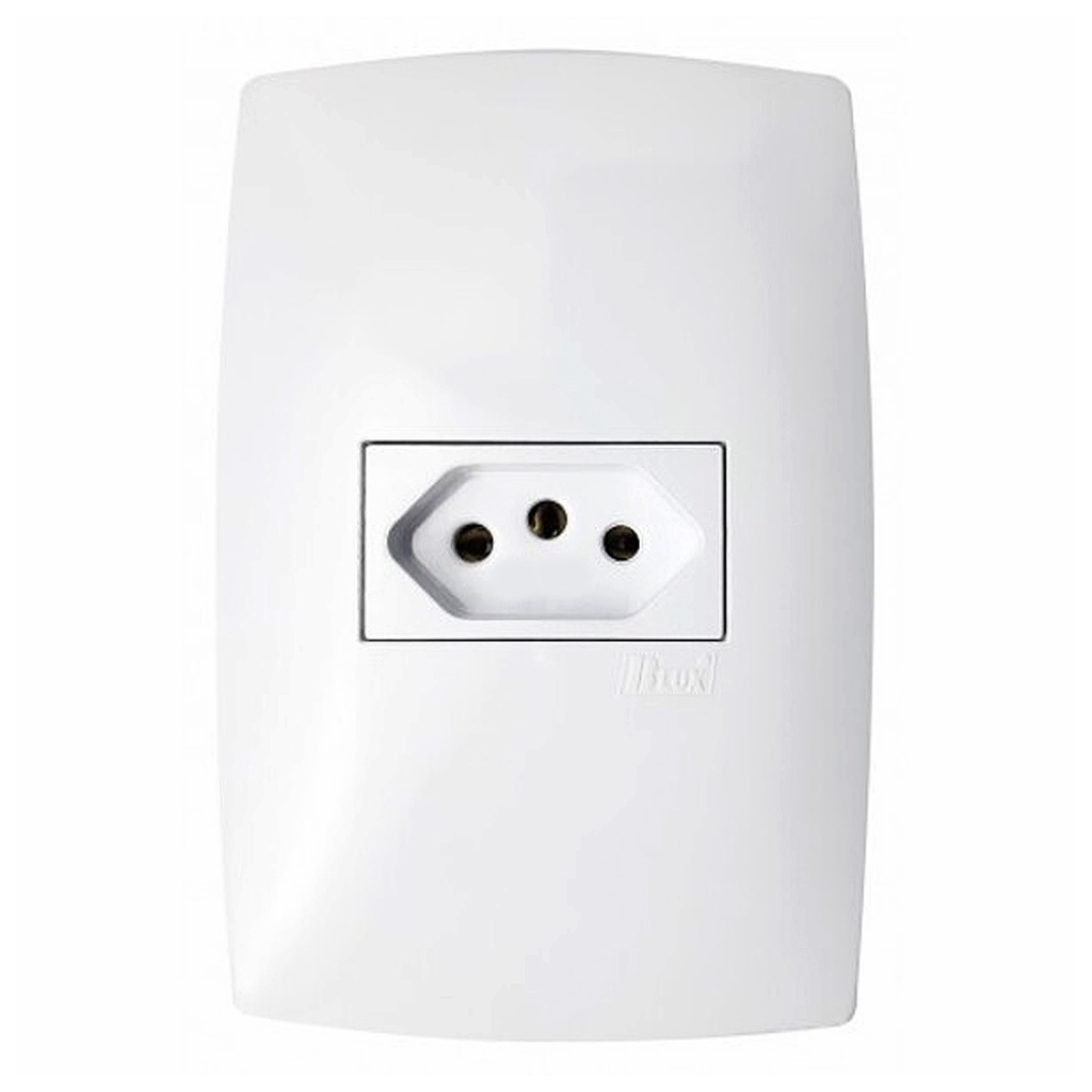 Conjunto Tomada Simples 10A Home - Blux - Home Appliances