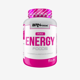 Pré Treino Pink Energy Foods 60 e 120 Caps– BRNFOODS