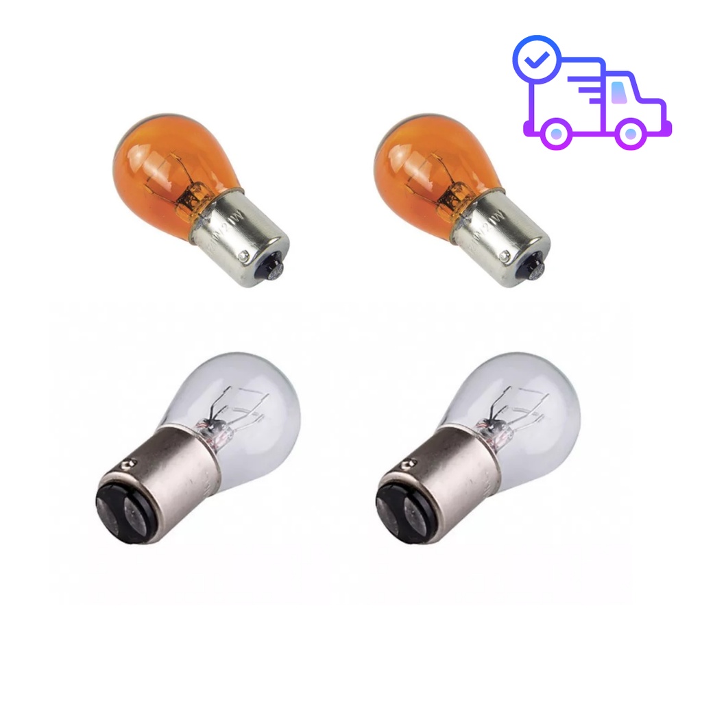 Kit 4 Lâmpada Pisca Seta Lanterna Traseira Palio G4 2008 2009 2010 2011 2012 PROMOCAO SHOPEE em Oferta na Shopee