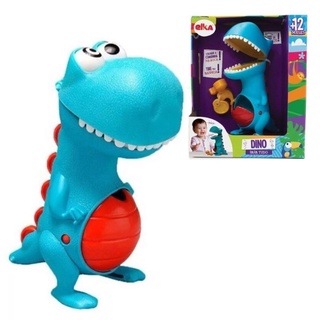 Brinquedo Infantil Dino Papa Tudo - Elka - 972