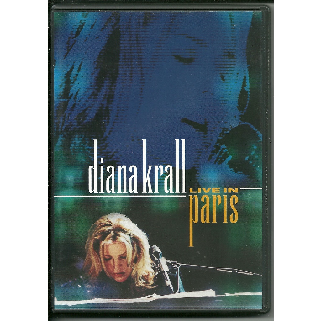 Diana Krall - Live In Paris - Dvd Usado - Tenho + Dvd's
