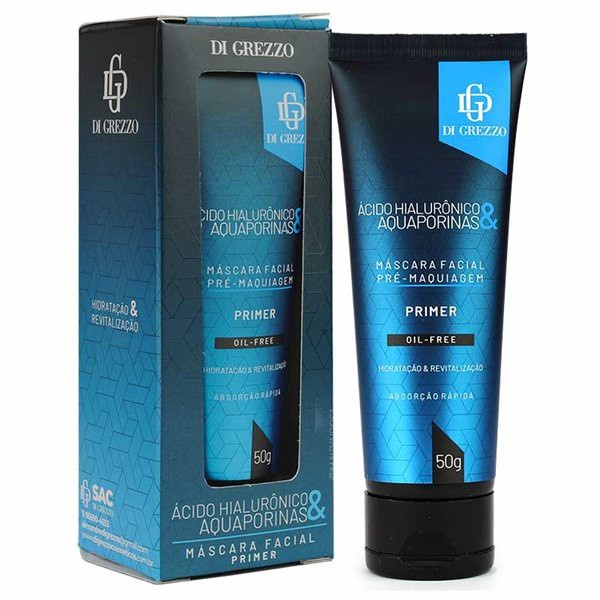 MASCARA FACIAL PRIMER ACIDO HIALURONICO E AQUAPORINAS DI GEZZO | Shopee ...