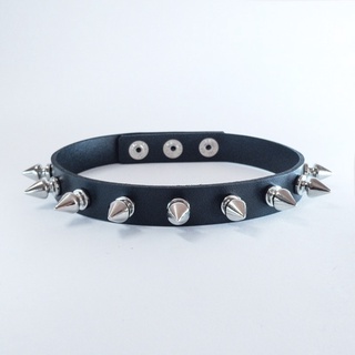 Choker Gargantilha Colar Spikes E-Girl E-Boy Gótica Punk