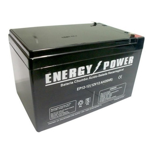 Kit 4 Bateria selada 12v 12ah Bike Elétrica 6-dzm-10 6-dzm-12 Recarregavel