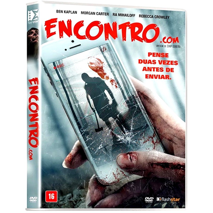 DVD Encontro.com - Edição ORIGINAL Flashstar - Terror / Suspense - Novo Lacrado