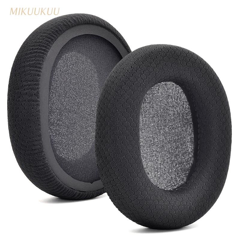 MIKUU 1Pair Earpad Ear Cushion for -KINGSTON -HyperX Cloud CORE / Cloud II headphones